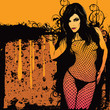 sexual woman and design elements sexual woman and design elements