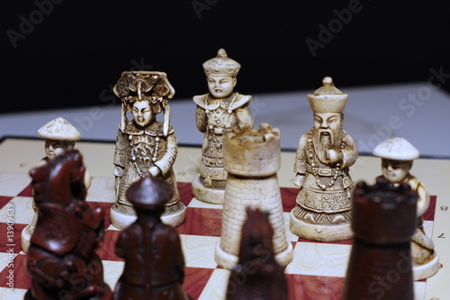 Photo: Chess, Chinese-style Chess, Chinese-style