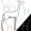 Gazelle Line Art Gazelle Line Art