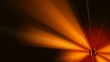 Orange ball and ray light