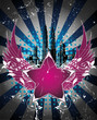 Abstract city background