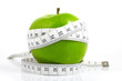 Green apples measured the meter, sports apples Green apples measured the meter, sports apples