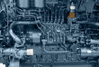 ship engine close detail