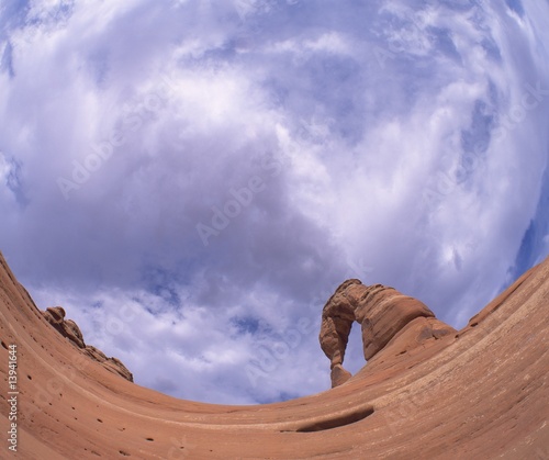 Photo: Unusual view of natural rock formation Unusual view of natural rock formation