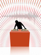 DJ in action