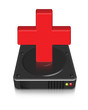 Hard drive plus icon