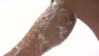 Video: Woman Shaving Leg Woman Shaving Leg