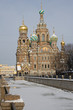 Die Kirche Erlöser auf dem Blute in St. Petersburg