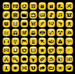 Set of internet icons.