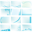 Abstract vector background templates