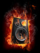 Burning Speaker