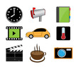 Different color icons