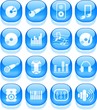 Music and audio vector icons