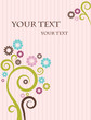 Template design for greeting card