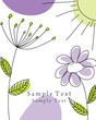 sketch greeting card