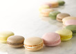 Macaron is a traditional French pastry