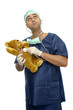 Doctor and teddy