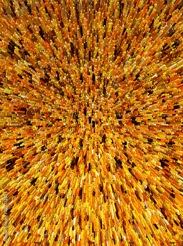Illustration: Pixel burst Pixel burst