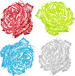 Rose Drawn Set Rose Drawn Set