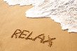 Relax in beach