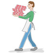 ragazzo delle pizze