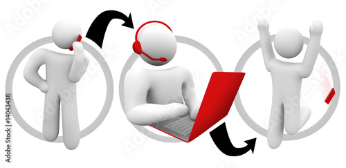 Photo: Successful Customer Support Call Successful Customer Support Call