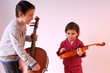 Photo: brother and sister playing brother and sister playing