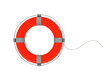 rescue circle isolated