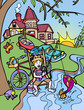 Kid Fishing Kid Fishing