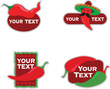 Template designs of icons for Mexican food Template designs of icons for Mexican food