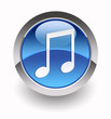 Music glossy icon Music glossy icon