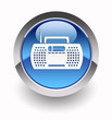 Radio glossy icon