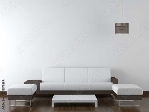 White Modern Furniture on Interior Design Modern White Furniture On White Wall    Arquiplay77