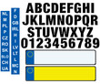 plaque immatriculation personalisable