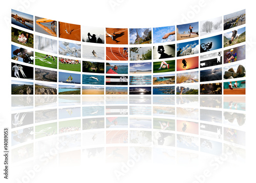 Illustration: Mur d image Mur d image