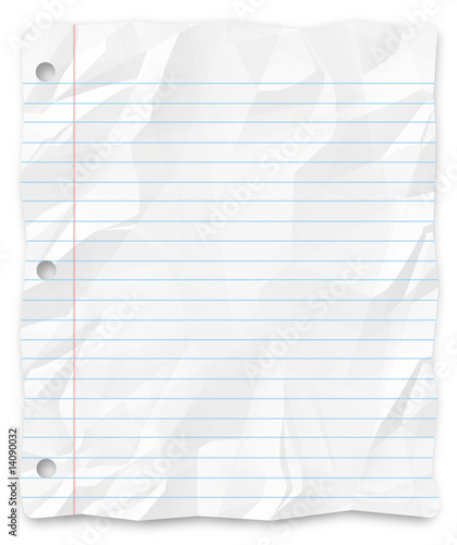 Lined Paper on Student Writing Paper   Lined And Three Hole Punched    Iqoncept