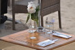 restaurant en plein air à la plage - terrasse de restaurant