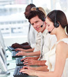 Working in a call centre