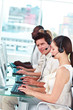 Working in a call centre