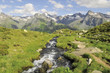 natur bach fluß in südtirol