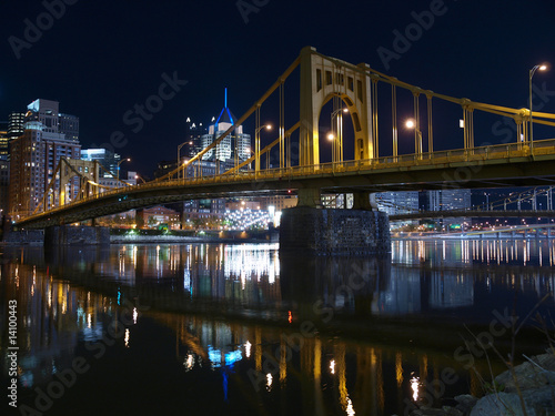 Photo: Pittsburgh Bridges at Night Pittsburgh Bridges at Night