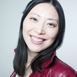jeune femme asiatique heureuse