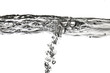 Water with bubbles