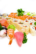 Assorted sushi