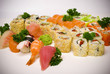 Assorted sushi