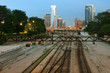 Voies ferrées à CHICAGO_USA