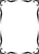Vector decorative frame
