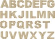 alfabeto legno