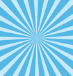Blue sunburst background