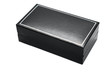 Foto: black leather box on white black leather box on white